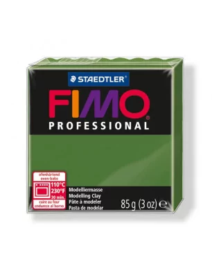 PÂTES FIMO : 'Fimo - Professional' 85g Vert feuille