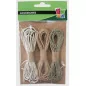 Echeveaux de ficelle 'PW International' Jute Qté 3