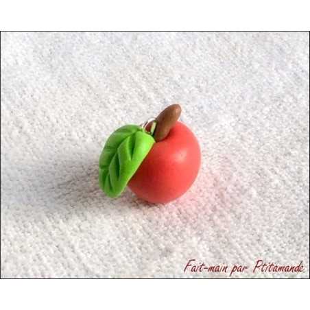 IDEES CREATIVES : Tuto : réaliser une pomme en pâte polymère, par Ptitamande