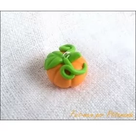 IDEES CREATIVES : Tuto : Réaliser une citrouille en pâte polymère, par Ptitamande