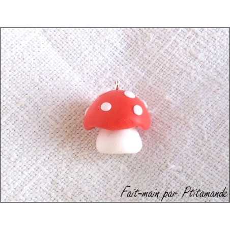IDEES CREATIVES : Tuto : réaliser un champignon en pâte polymère, par Ptitamande