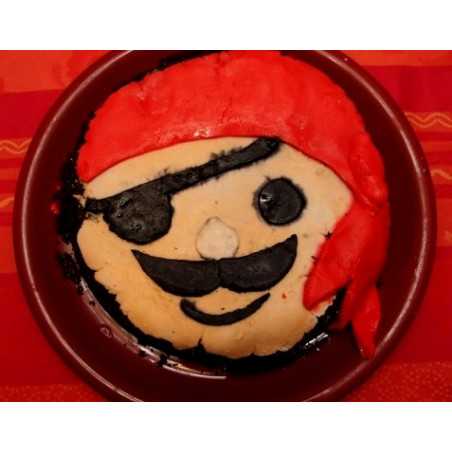 IDEES CREATIVES : Tuto - Réaliser un gâteau en forme de tête de pirate