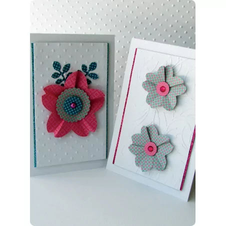 IDEES CREATIVES : Tuto : Réaliser une carte printanière style origami