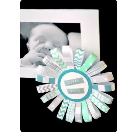 IDEES CREATIVES : Tuto : Réaliser une cocarde "Super Papa"