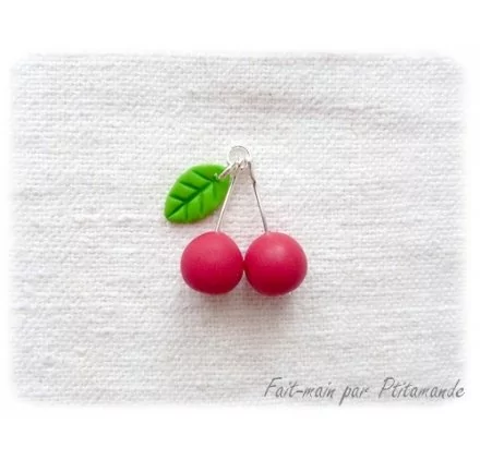IDEES CREATIVES : Tuto : Réaliser des cerises en pâte polymère, par Ptitamande