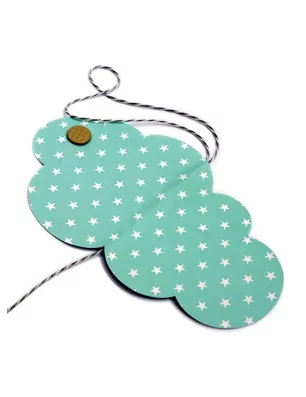 IDEES CREATIVES : Tuto : Réaliser une guirlande nuages