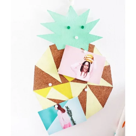 IDEES CREATIVES : Tuto : Réaliser un moodboard ananas, par Gwladys