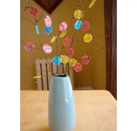 IDEES CREATIVES : Tuto : Réaliser un centre de table coloré, par Madiwi