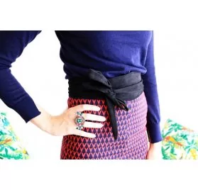 IDEES CREATIVES : Tuto : Réaliser une ceinture en suédine, par Gwladys