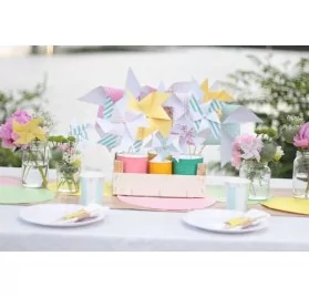 IDEES CREATIVES : Tuto : Réaliser un centre de table champêtre, par Mymy Cracra