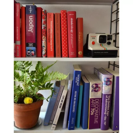 IDEES CREATIVES : Tuto : Mettez de la couleur dans votre bibliothèque, par Madiwi