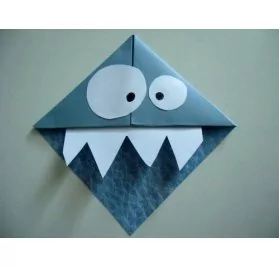 IDEES CREATIVES : Tuto : Réaliser un petit monstre en papier, par Madiwi