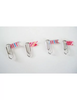 IDEES CREATIVES : Tuto : Customiser des trombones et des punaises, par Madiwi