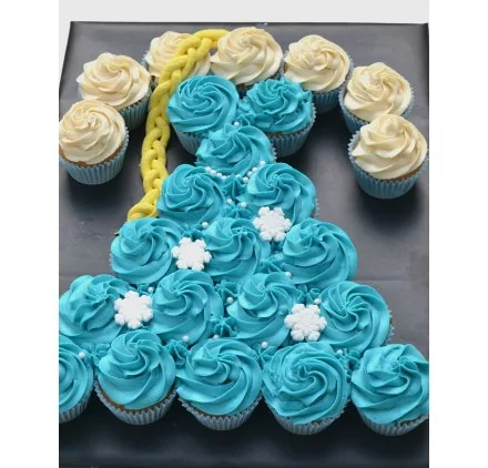 IDEES CREATIVES : Tuto : Réaliser une robe de princesse en cupcakes, par Annabelle
