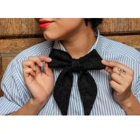 IDEES CREATIVES : Tuto : Réaliser un noeud papillon en laine, par Simone Simone