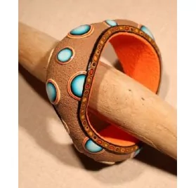 IDEES CREATIVES : Tuto : Réalisez un bracelet avec de la pâte polymère, par Cernit