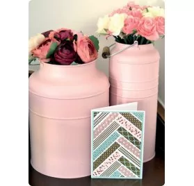 IDEES CREATIVES : Tuto : Réaliser une carte chevron, par Toga