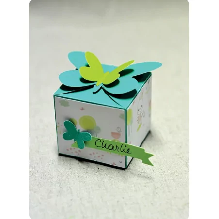 IDEES CREATIVES : Tuto : Réaliser une boîte papillon, par Toga