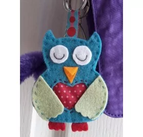 IDEES CREATIVES : Tuto : Réaliser un hibou en feutrine, par Madiwi