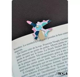 IDEES CREATIVES : Tuto : Réaliser un mini marque-page, par Toga
