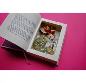 IDEES CREATIVES : Tuto : Réaliser une boîte secrète, par The Camelia