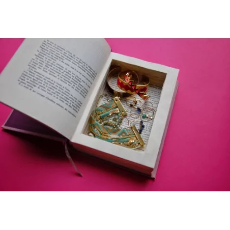 IDEES CREATIVES : Tuto : Réaliser une boîte secrète, par The Camelia