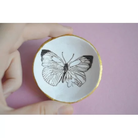 IDEES CREATIVES : Tuto : Réaliser des coupelles tatoués, par The Camelia