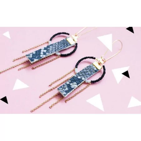 IDEES CREATIVES : Tuto : Réaliser des boucles d'oreilles originales, par Gwladys