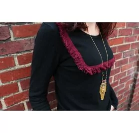 IDEES CREATIVES : Tuto : Customiser un pull, par Gwladys