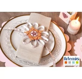 IDEES CREATIVES : Tuto : Réaliser des décorations de serviettes, par Artemio