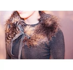 IDEES CREATIVES : Tuto : Réaliser un col en fausse fourrure, par Gwladys