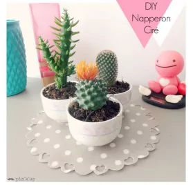 IDEES CREATIVES : Tuto : Réaliser un napperon en toile cirée, par Pin'k'up