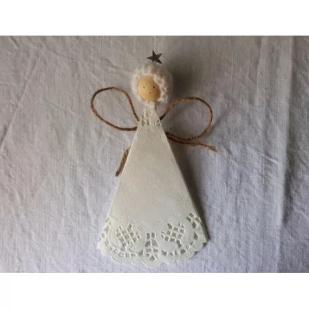 IDEES CREATIVES : Tuto : Réaliser un ange de Noël, par Fil de soi
