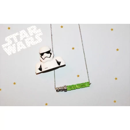 IDEES CREATIVES : Tuto : Réaliser un collier Star Wars, par Gwladys