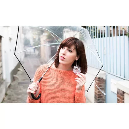 IDEES CREATIVES : Tuto : Réaliser des boucles d'oreilles en PVC, par Gwladys