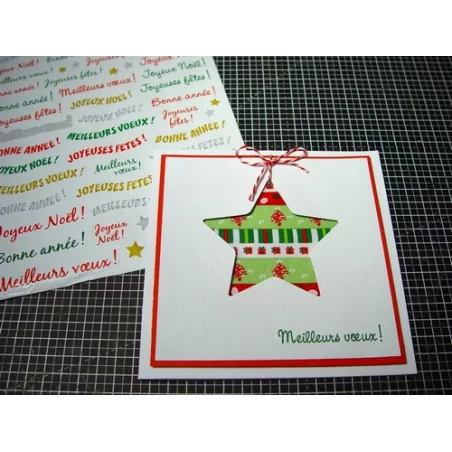 IDEES CREATIVES : Tuto : Réaliser une carte de Noël, par Madiwi