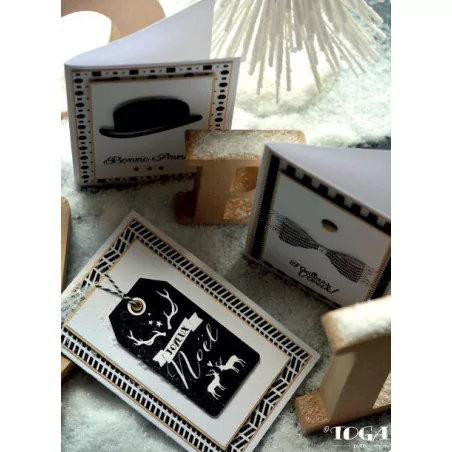 IDEES CREATIVES : Tuto : Réaliser des cartes de voeux, par Toga
