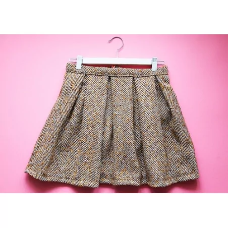 IDEES CREATIVES : Tuto : Réaliser une jupe patineuse jacquard, par Gwladys