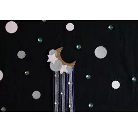 IDEES CREATIVES : Tuto : Réaliser un attrape-rêves lunaire, par Mymy Cracra