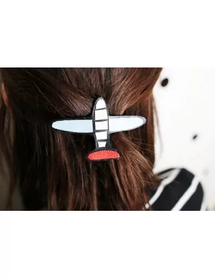 IDEES CREATIVES : Tuto : Réaliser une barrette avion, par Gwladys