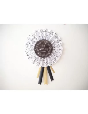 IDEES CREATIVES : Tuto : Réaliser des cocardes déco, par Asaline