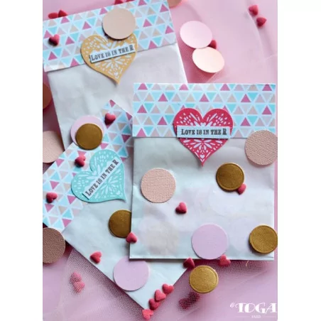 IDEES CREATIVES : Tuto : Réaliser une pochette à confettis, par Toga