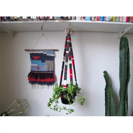 IDEES CREATIVES : Tuto : Réaliser une suspension tissée, par A Cardboard Dream