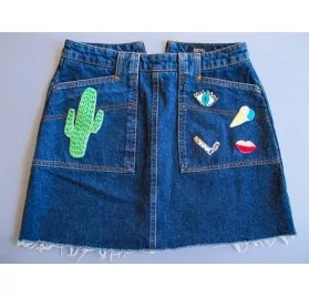 IDEES CREATIVES : Tuto : Réaliser une jupe à patch, par A Cardboard Dream