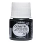 Pot de peinture 'Pébéo - Céramic' Noir 45ml