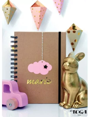 IDEES CREATIVES : Tuto : Customiser un carnet, par Toga