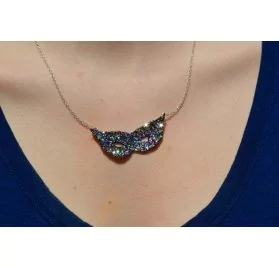 IDEES CREATIVES : Tuto : Réaliser un collier pailleté, par The Camelia