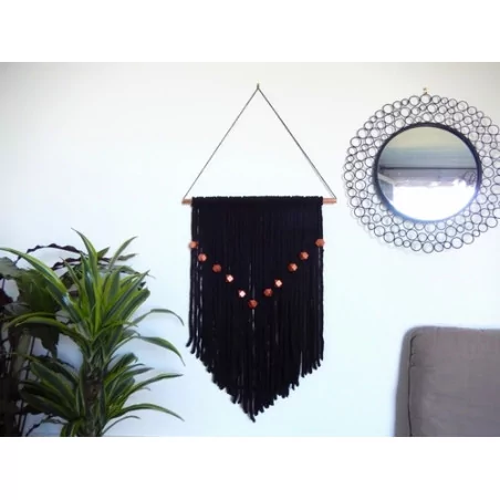 IDEES CREATIVES : Tuto : Réaliser une déco style tissage, par Mon Carnet Deco