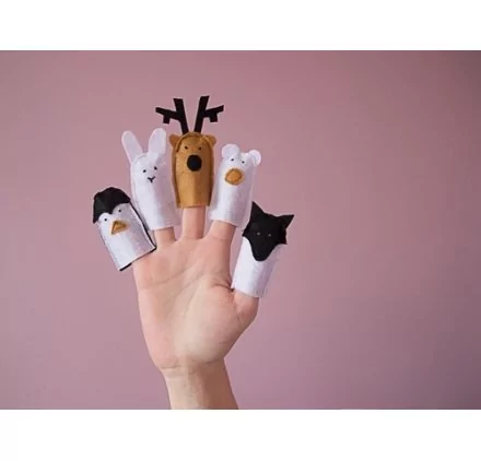 IDEES CREATIVES : Tuto : Réaliser des marionnettes pour les doigts, par Mademoiselle M