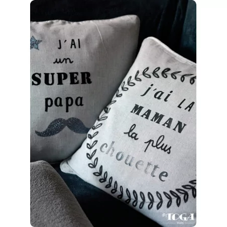 IDEES CREATIVES : Tuto : Réaliser un coussin personnalisé, par Toga